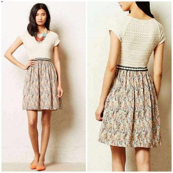 Anthropologie Dresses & Skirts - Anthropologie Weston Wear Arcata Dress Cream XS